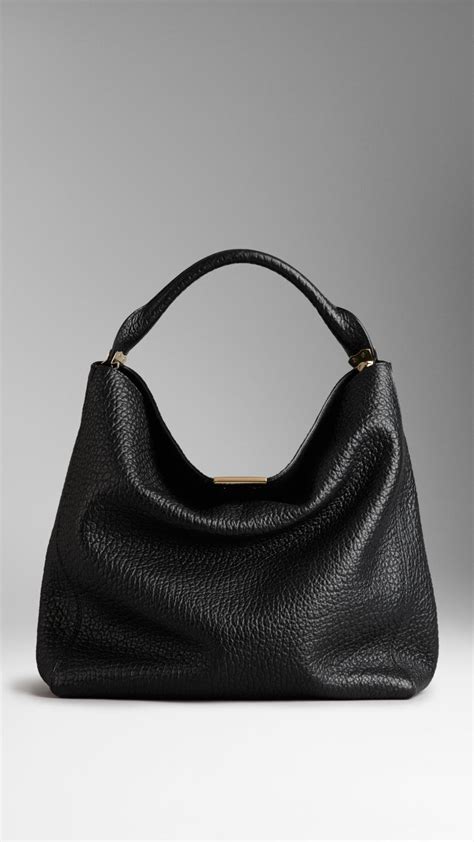 burberry hobo bag schwarz|Burberry shoulder bag outlet.